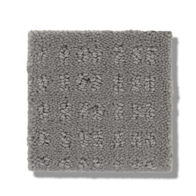 Foundations Essential Now Grey Fox Nylon Carpet - Pattern