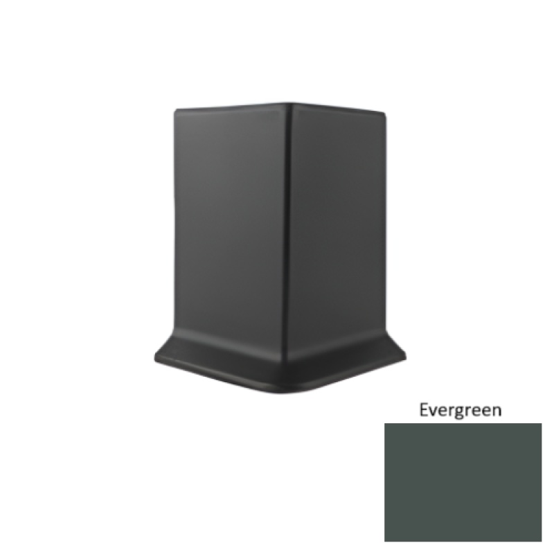 Evergreen Vinyl Moulding / Trim - 4" Outside Corner
