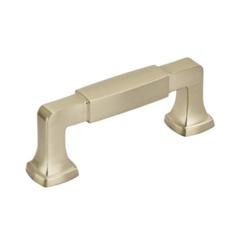 Stature Zinc Bar Cabinet Pull - Golden Champagne