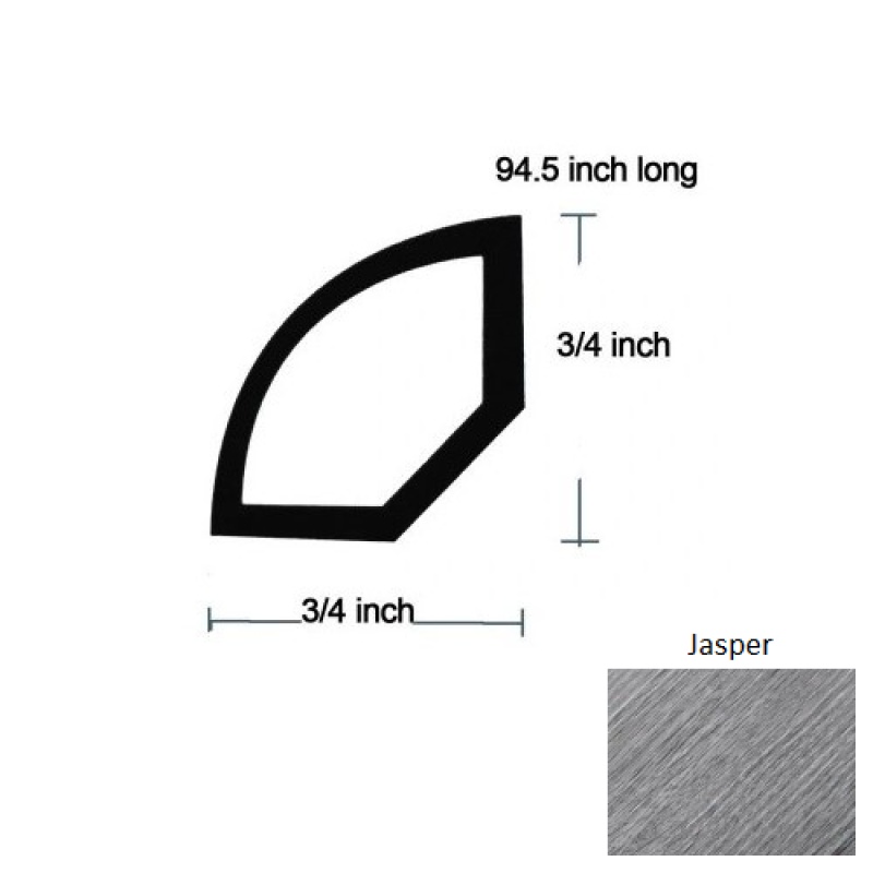 Paramount Jasper Luxury Vinyl Quarter Round Trim
