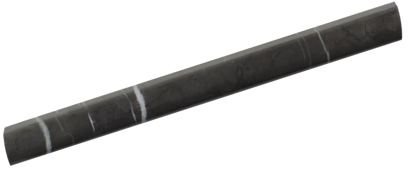 Pietra Gray Marble Liner 3/4" x 12" Bullnose