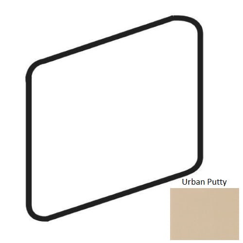 Color Wheel Linear Urban Putty Ceramic Wall Trim - 2 1/8" X 2 1/8" Bullnose Corner