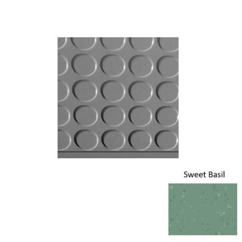 Symmetry Sweet Basil Rubber Stair Tread with Kevlar