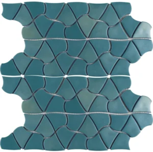 Aquatica Aloha Mucuna Glass Mosaic - Floral - Matte