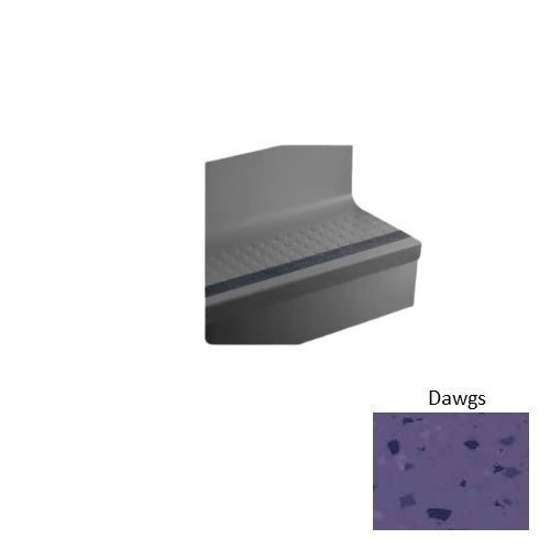 Johnsonite Dawgs Raised Round Rubber Moulding / Trim