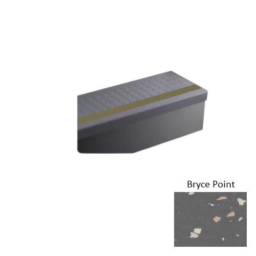 Johnsonite Bryce Point Raised Round Rubber Stair Tread