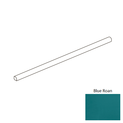 Farrier Blue Roan Ceramic Wall Trim