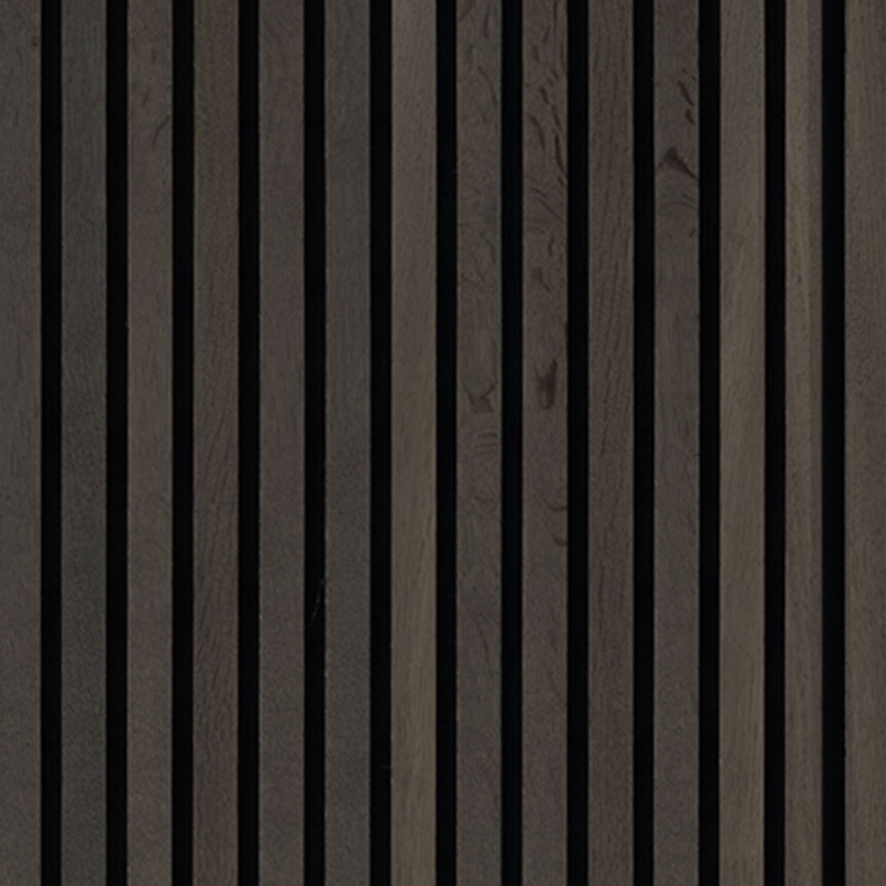 Acoustic Slat Panel Umber Wood Tile - Low Gloss - 9.5" X 120"