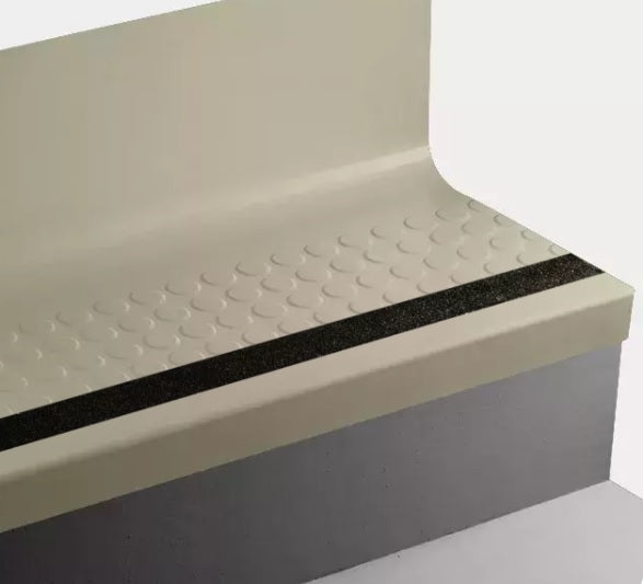 Johnsonite Iguana Raised Round Rubber Moulding / Trim