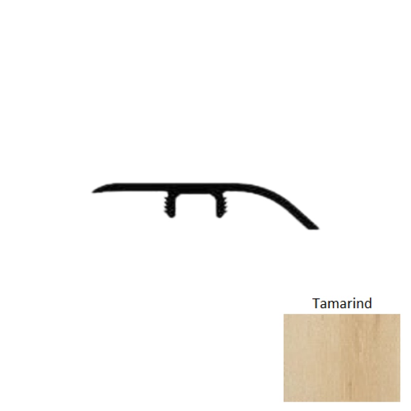 Lamdura Landmark Tamarind Laminate Wood Moulding / Trim - 94" Reducer - Embossed
