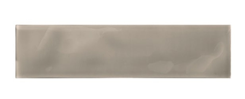 Element Smoke Artisan Glass Tile - Glossy - 3" X 12"