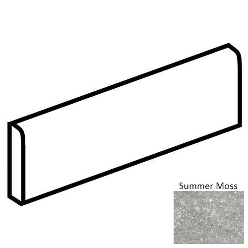 Solstice Summer Moss Porcelain Floor & Wall Trim