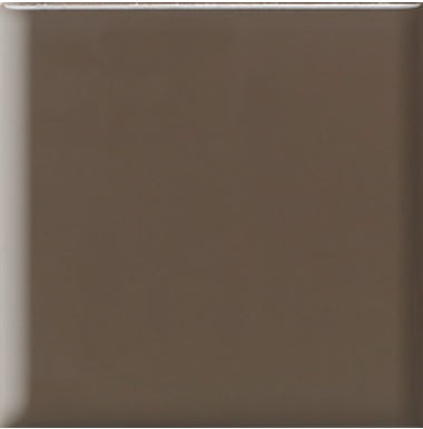 Bright & Matte Nutmeg Ceramic Tile - Glossy - 4 1/4" X 4 1/4"