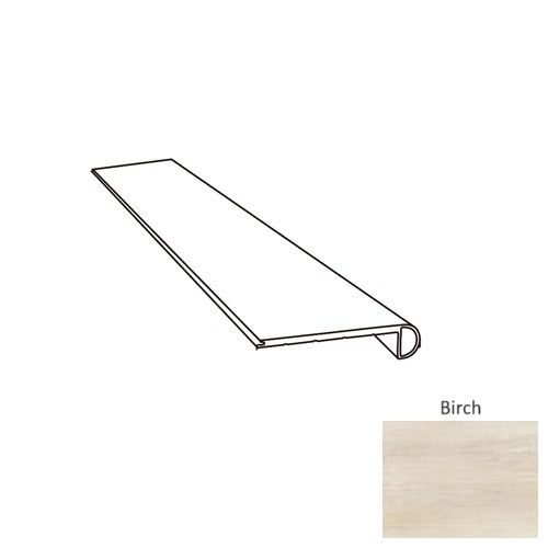 Luxwood Xl Birch Luxury Vinyl Rounded Flush Stair Nose