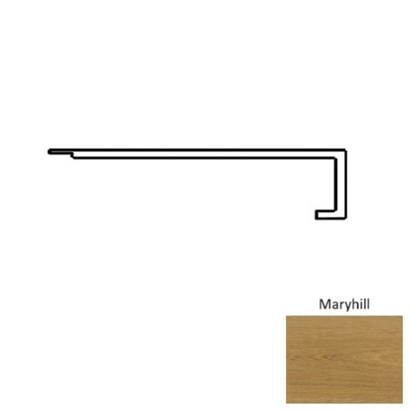 Jasper Maryhill Luxury Vinyl Moulding / Trim - 5" X 47" Square Flush Stair Nose - Commercial Ceramic Bead Uv Coating