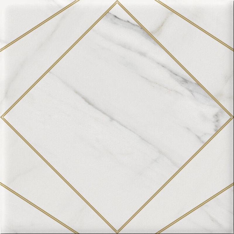 Ursino Carrara Porcelain Tile - Matte - 8" X 8"