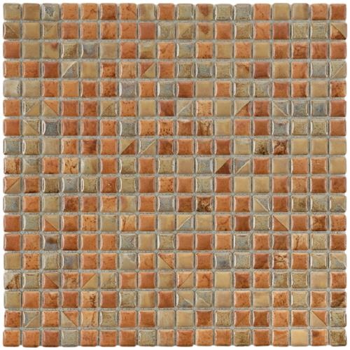 Rustica Mini Tundra Beige Porcelain Mosaic