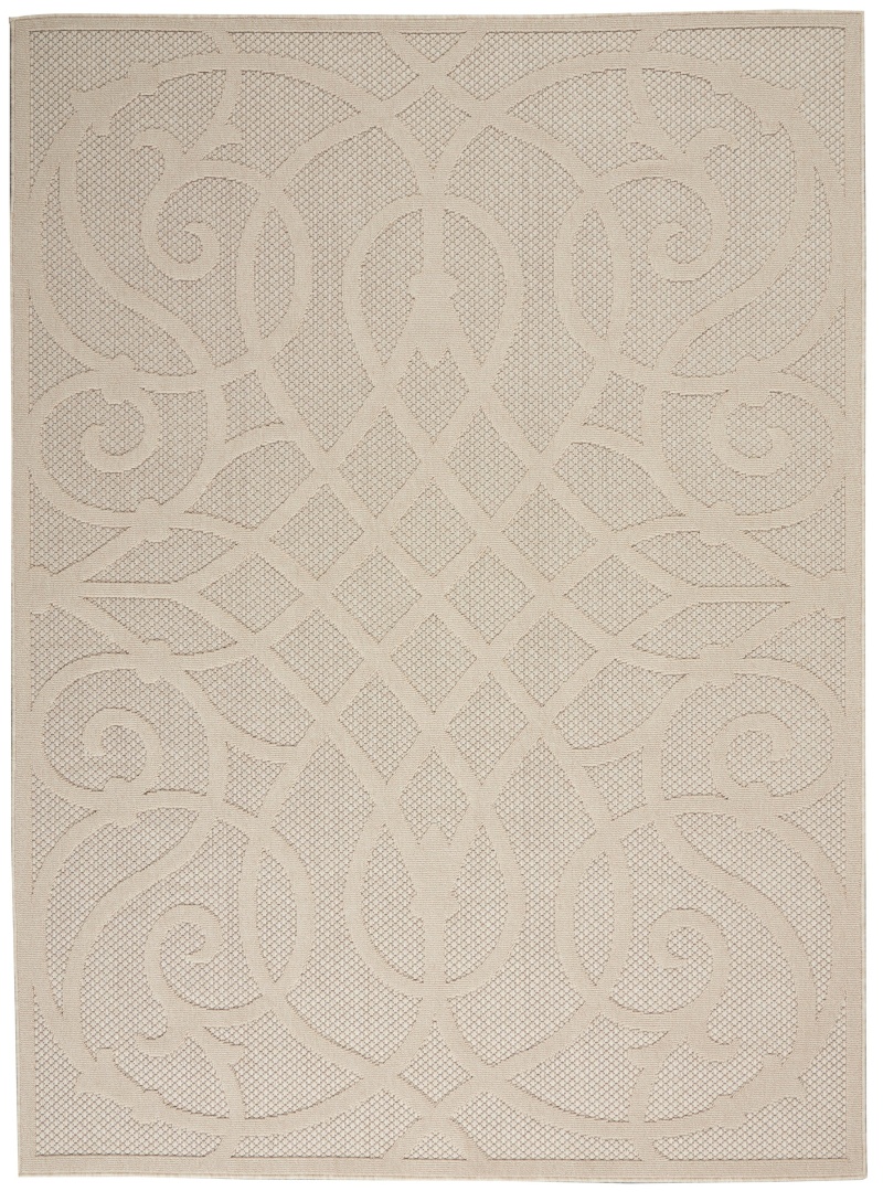 Cozumel Czm04 Cream Polypropylene Farmhouse Area Rug