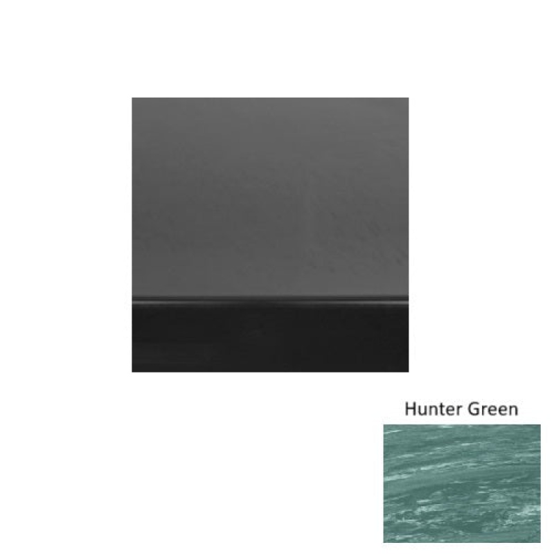 Marbleized 61 Hunter Green Heavy Duty Rubber Stair Tread - Smooth
