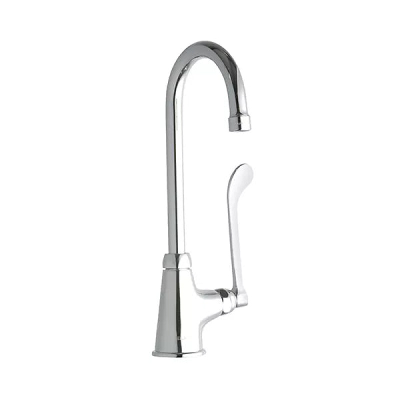 Lk535gn05t6 Chrome Deck Mount Kitchen Faucet - Single Handle / One Hole - Chrome