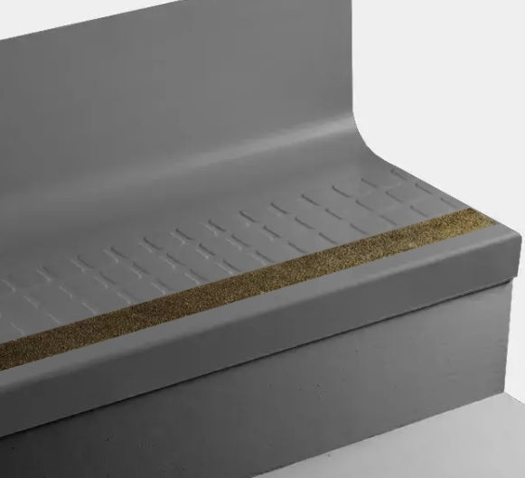 Johnsonite Burnt Umber Stair Tread with Riser