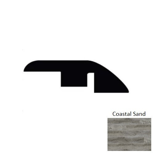 The Rock Coastal Sand Luxury Vinyl Moulding / Trim - 94" Reducer - Aluminum Oxide