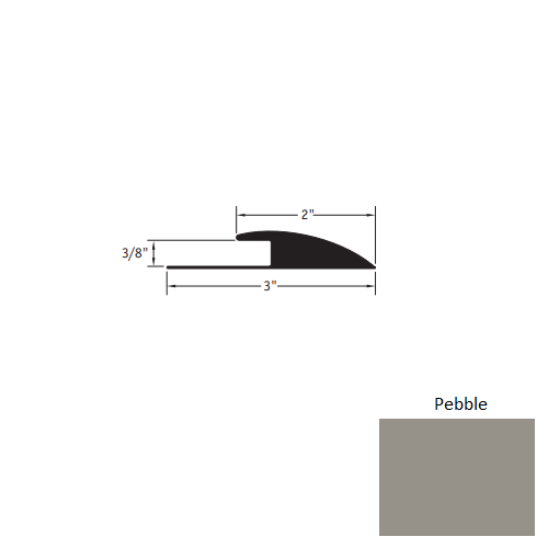 Johnsonite Pebble Vinyl Moulding / Trim