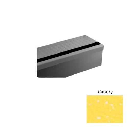 Johnsonite Canary Raised Round Rubber Moulding / Trim
