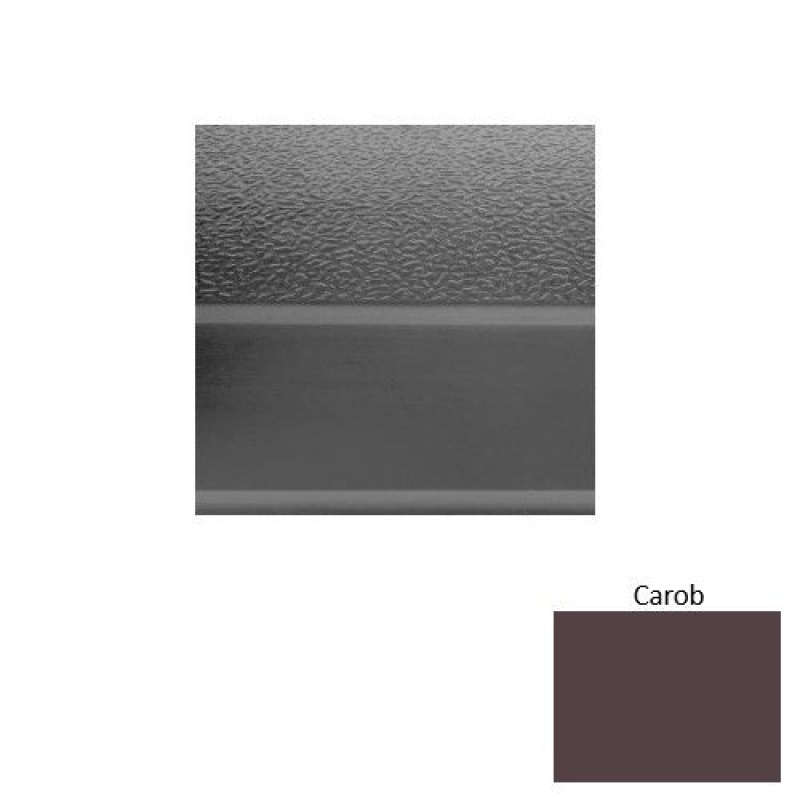Roppe Solid 690 Carob Textured Rubber Stair Tread with Dupont Kevlar