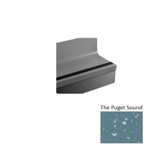 Johnsonite The Puget Sound Raised Square Rubber Moulding Trim