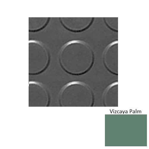 Flextones Vizcaya Palm Rbt Radial High Profile Rubber Distinct Designs Tile - Textured - 18" X 18"