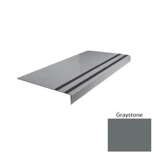 Flextones Graystone Type 130 Rubber Stair Tread