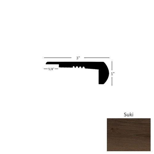 Inception 200Xxl Suki 94" Overlap Stair Nose - Matte