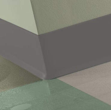 Johnsonite Shaded Rubber Traditional Duracove Thermoplastic Wall Base