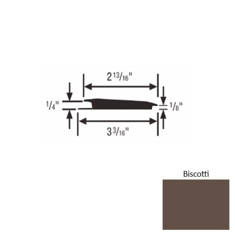 Solid 65 Biscotti Rubber Rolling Traffic Transition