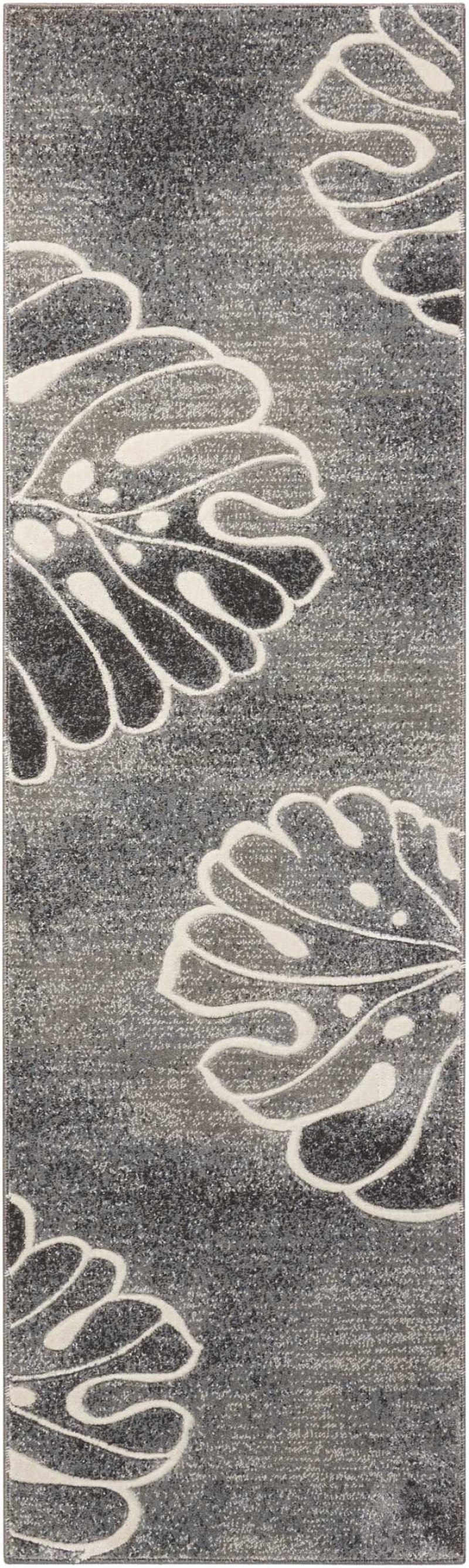 Maxell Grey Modern Area Rug