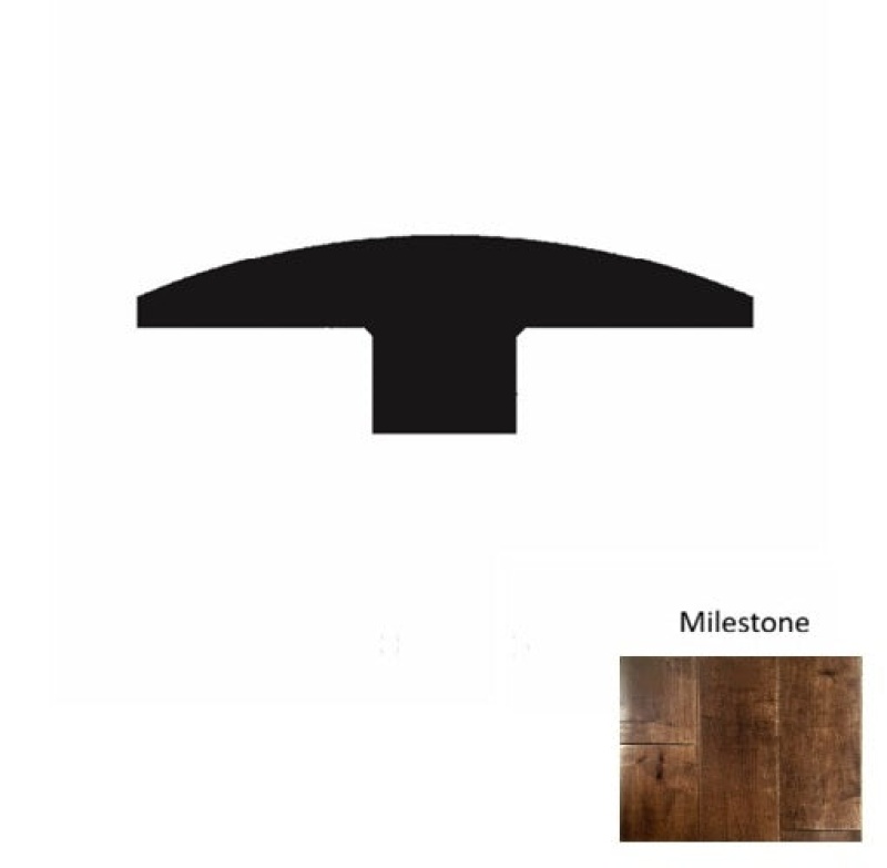78" Hand Scraped T Molding