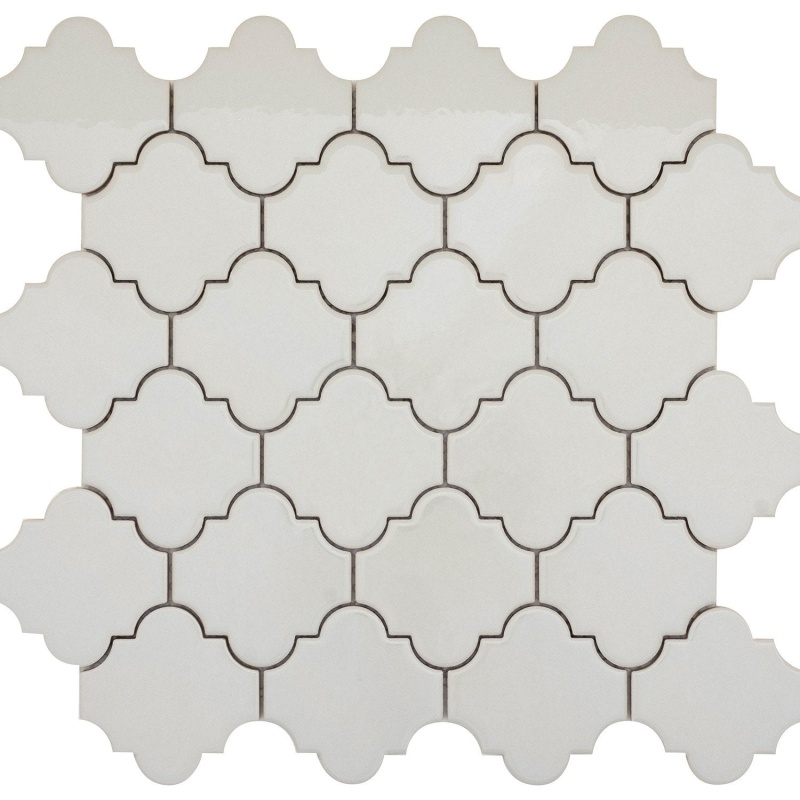 Vogue Gray Ceramic Mosaic - Lantern - Glossy