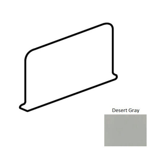 Color Wheel Classic Desert Gray Ceramic Wall Trim