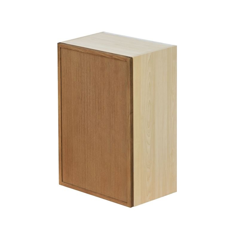 Shady Oak Slim Shaker Wood Kitchen Wall Cabinet - 18" X 12" X 30" (Assembly Required) - Oak
