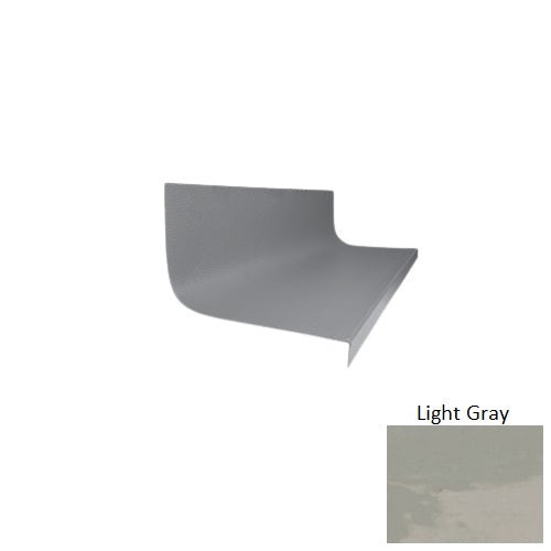 Evolving Styles Creative Elements Light Gray Type 1900 Distinct Designs Rubber - 20 3/8" X 72" Stair Tread - Hammered