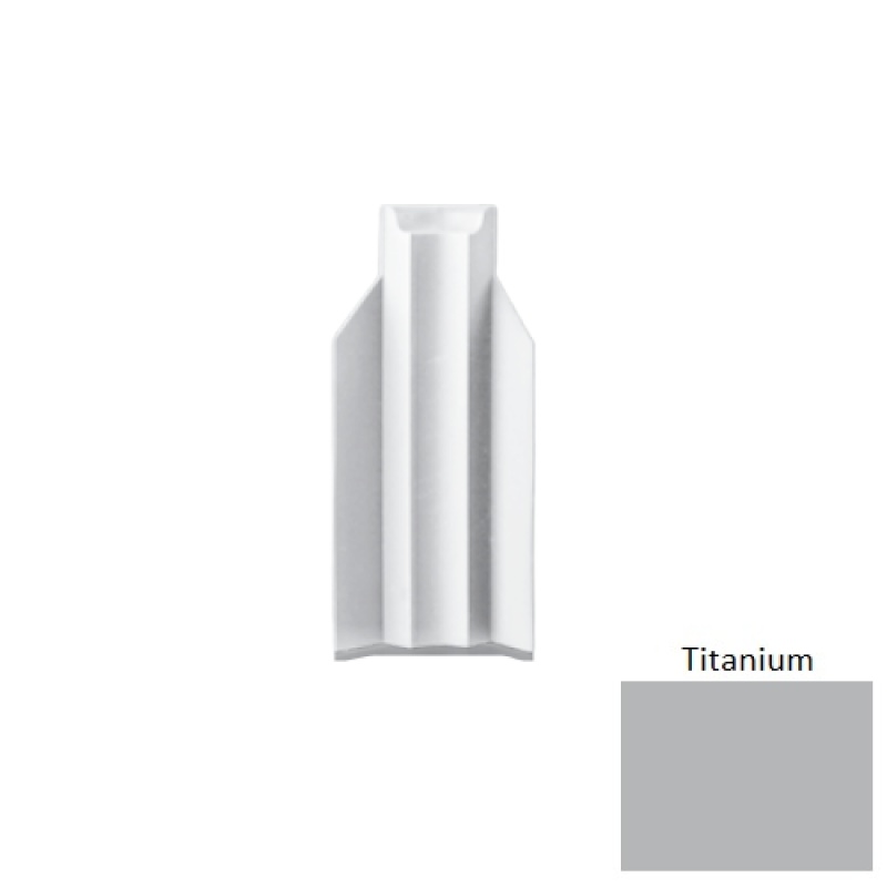 Rcb Titanium Rubber Moulding / Trim Inside Corner Blocks