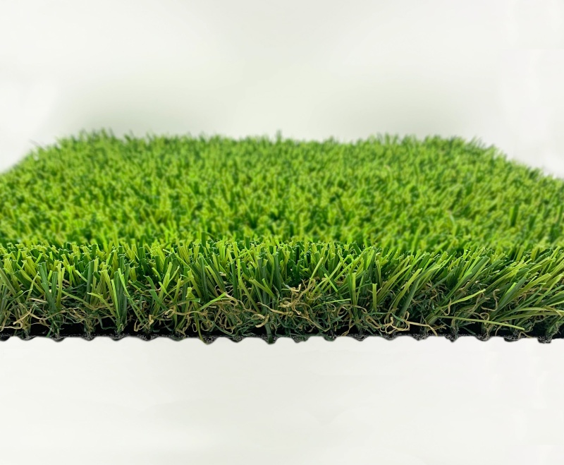 Meraki Zeal Field Green / Lime Polypropylene Turf - Urethane