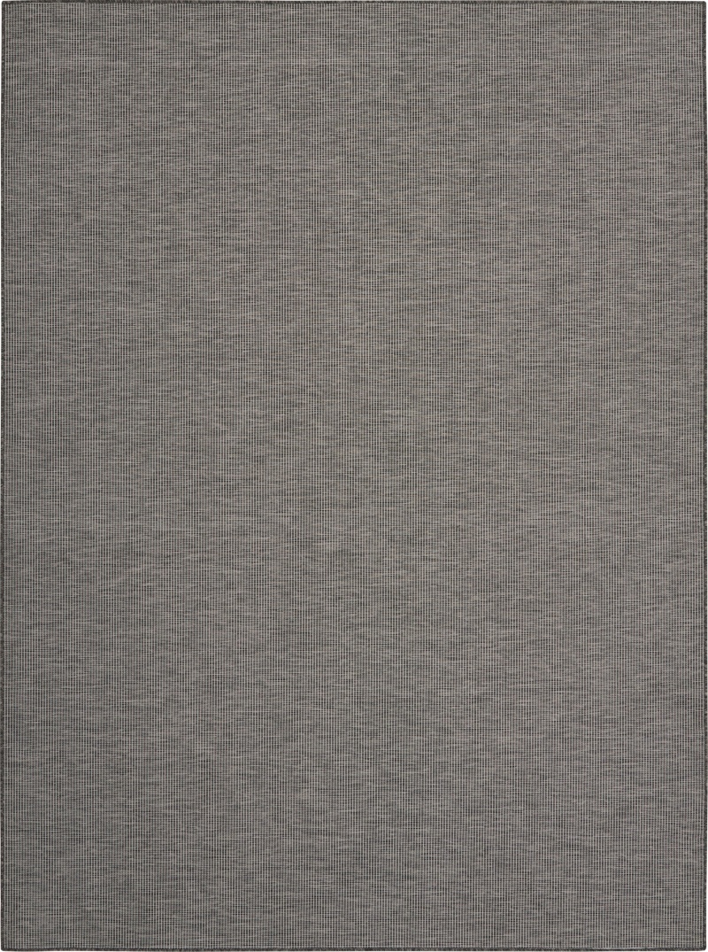 Positano Charcoal Modern Area Rug, 6 Ft x 9 Ft