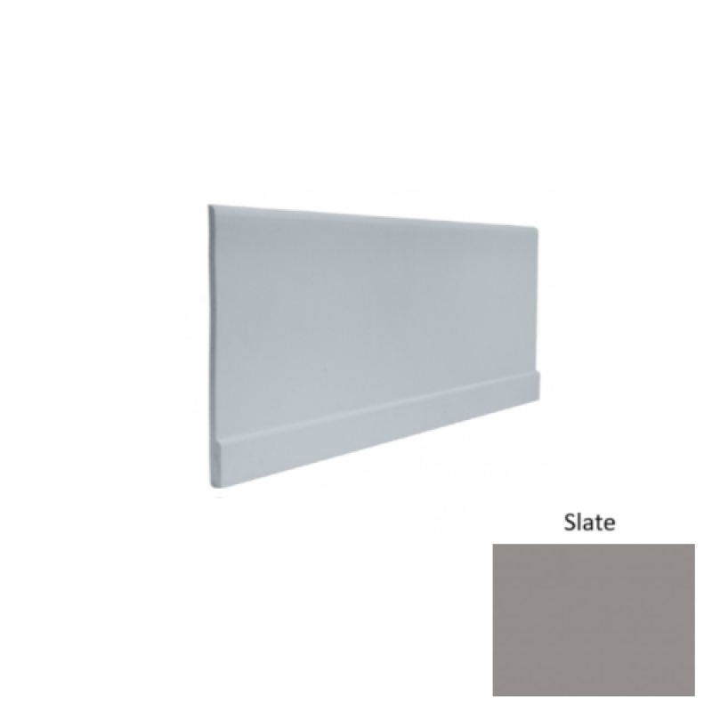Contours #00 Simplicity Slate Rubber Profiled Wall Base