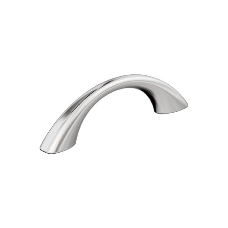 Vaile Zinc Bar Cabinet Pull - Polished Chrome