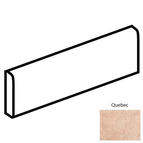 Province Quebec Ceramic Floor & Wall Trim - 3" X 12" Bullnose - Matte