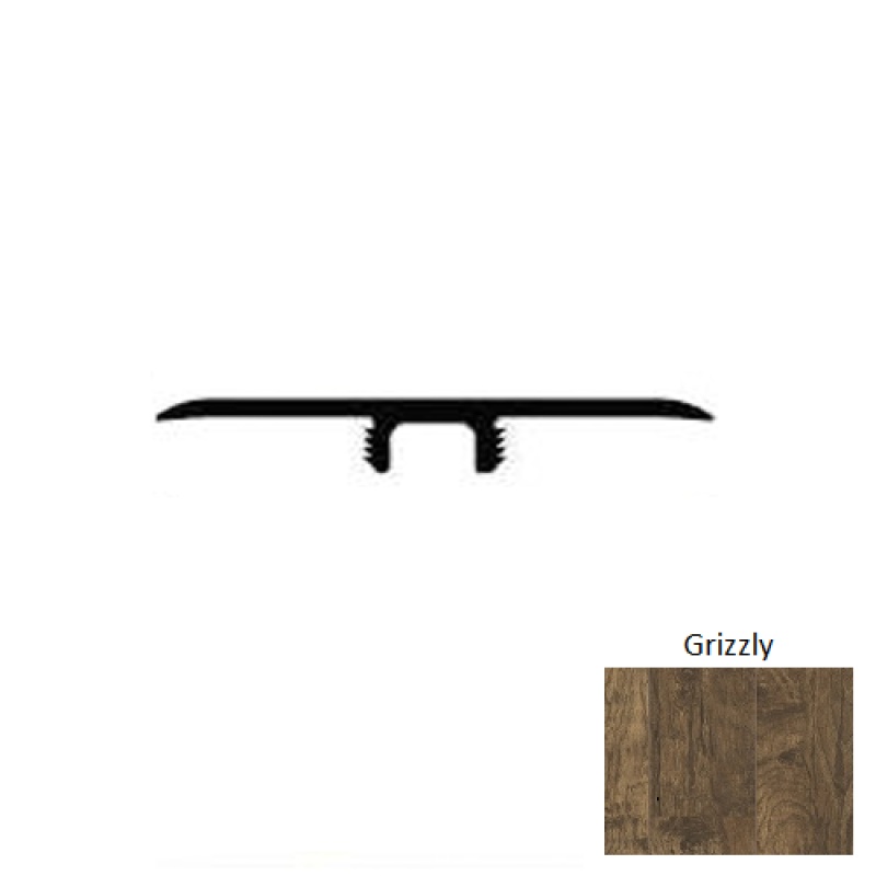 Lamdura Inspirations Grizzly Laminate Wood Moulding / Trim - 94" T Molding - Embossed