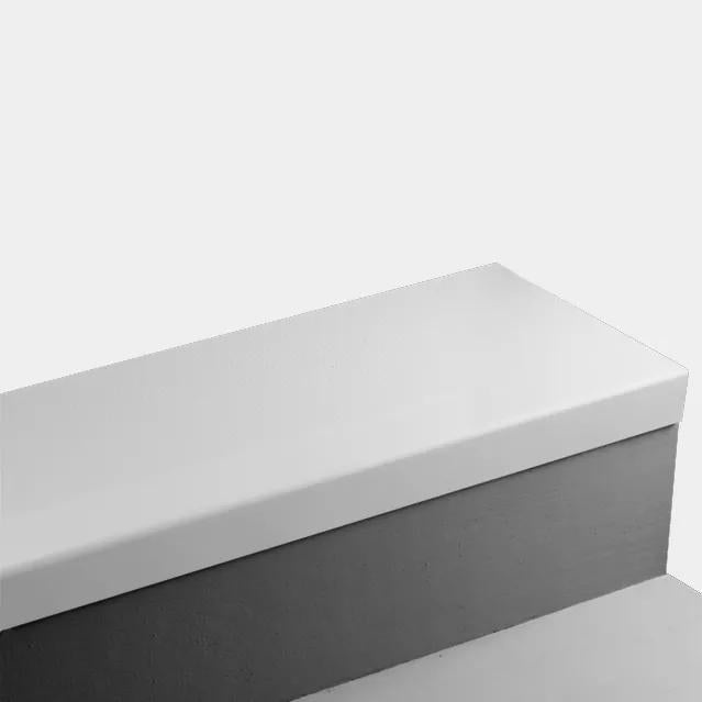 Johnsonite White Hammered Rubber Stair Tread