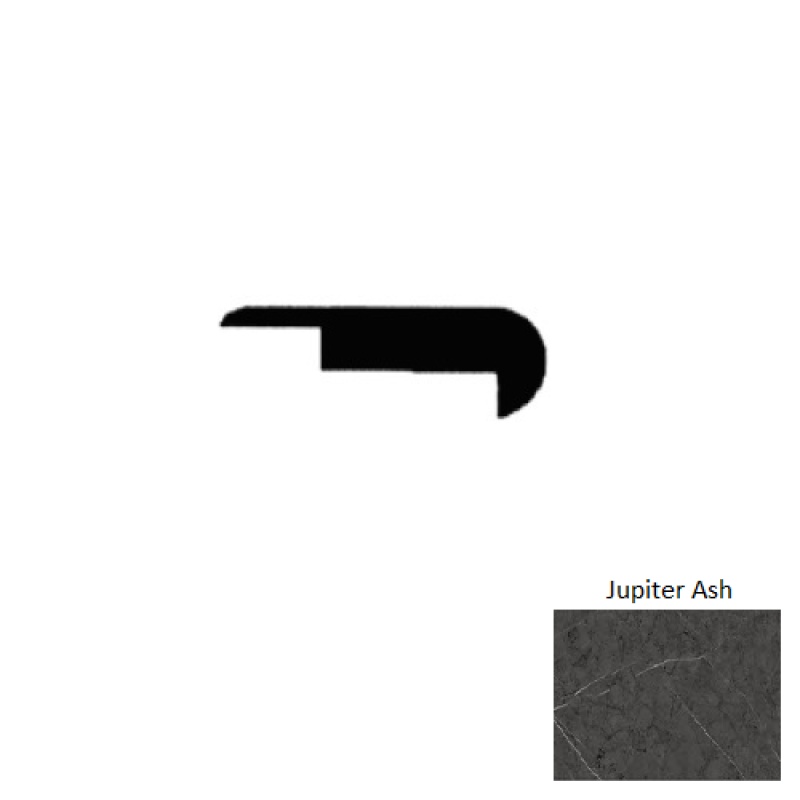 The Solar Granite Jupiter Ash Luxury Vinyl Stair Nose